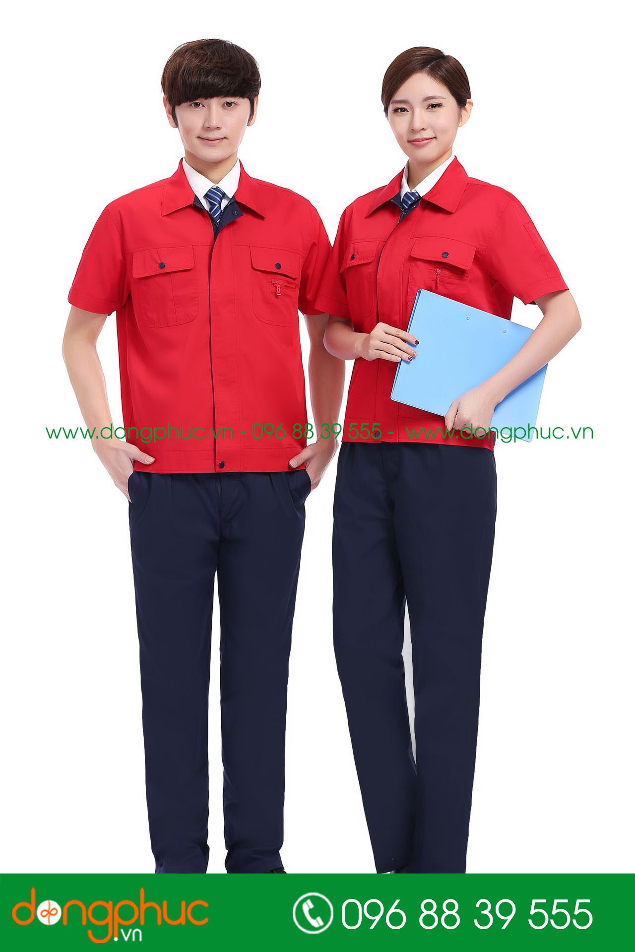 Mẫu bảo hộ màu đỏ phối tím than cộc tay